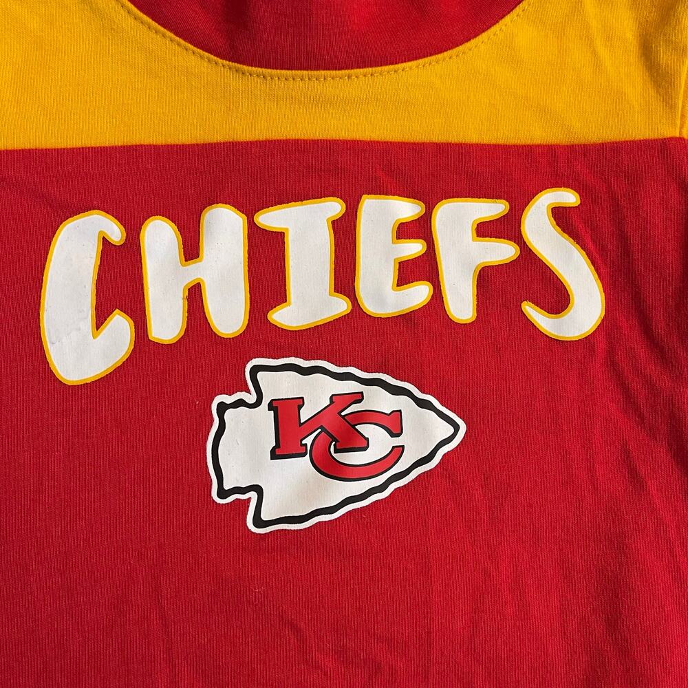 NFL Kansas City Chiefs Baby Bodysuit Long Sleeve Size‎ 12M Football Super Bowl